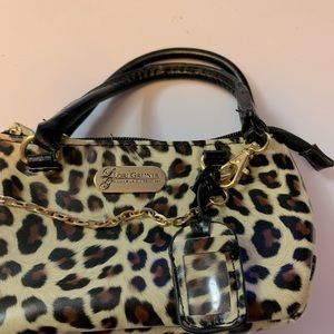 Tiny Lori Greiner clever and unique creations mini Purse has a coin zipper 3x5”